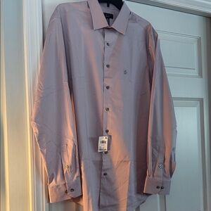Alfani Light lavender Dress Shirt size XL